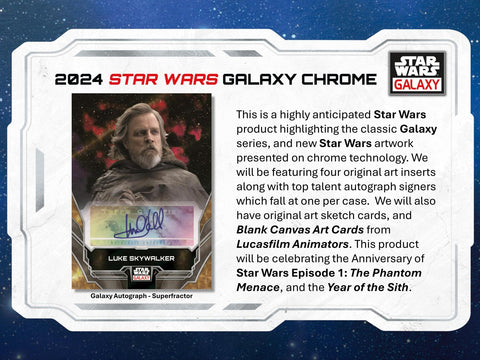 Star Wars Chrome Galaxy Hobby (Topps 2024)