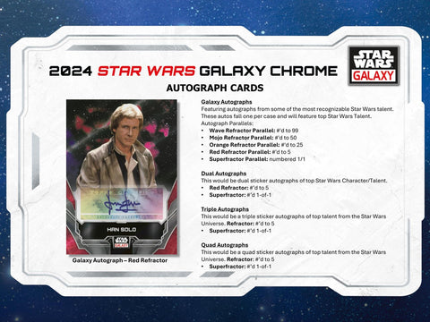 Star Wars Chrome Galaxy Hobby (Topps 2024)