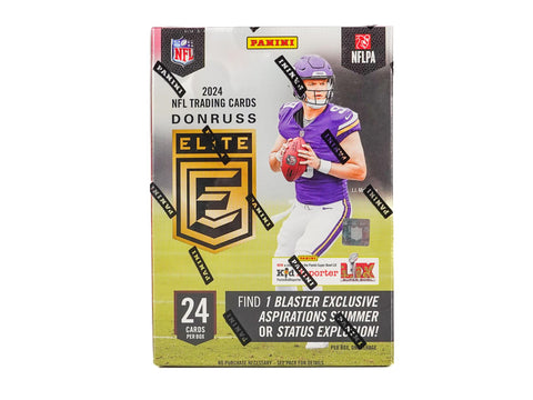 2024 Panini Donruss Elite Football 6-Pack Blaster Box (Green Disco!)