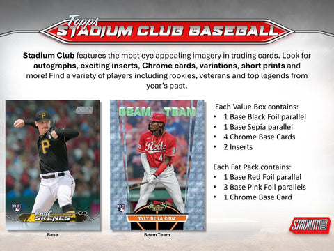 2024 Topps Stadium Club Baseball 8-Pack Blaster