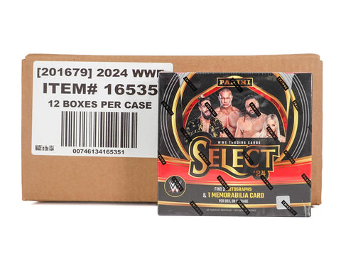 2024 Panini Select WWE Wrestling Hobby