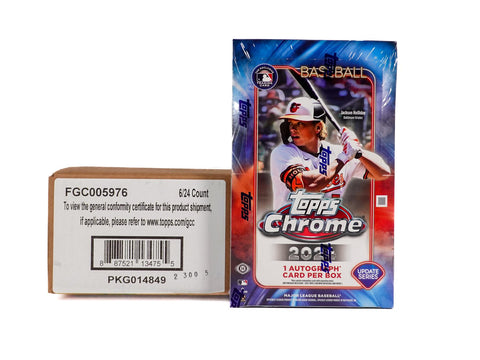 2024 Topps Chrome Update Series Baseball Hobby