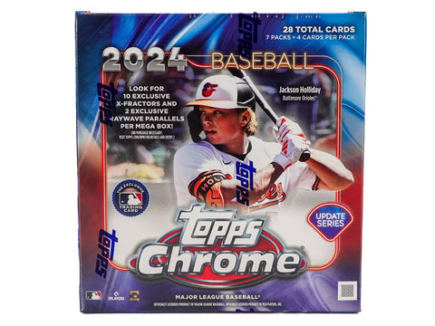 2024 Topps Chrome Update Series Baseball Mega