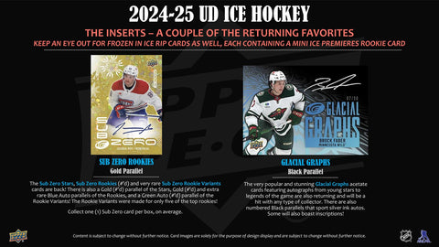 2024/25 Upper Deck Ice Hockey Hobby