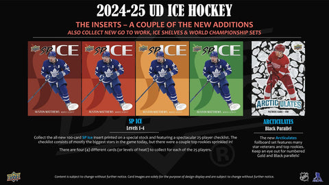 2024/25 Upper Deck Ice Hockey Hobby
