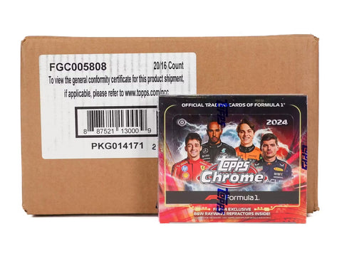 2024 Topps Chrome F1 Formula 1 Qualifying Lap Hobby