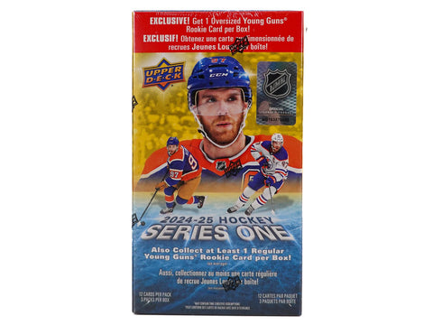 2024/25 Upper Deck Series 1 Hockey 3-Pack Blaster (Oversized Young Guns!)
