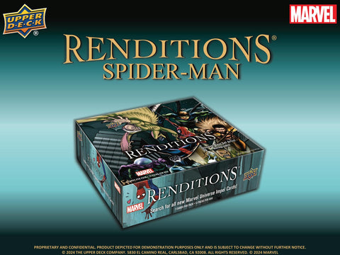 Marvel Renditions Spider-Man Hobby Box (Upper Deck 2024)