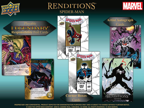 Marvel Renditions Spider-Man Hobby Box (Upper Deck 2024)