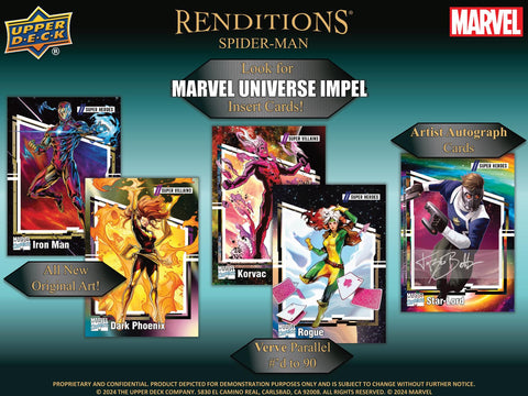 Marvel Renditions Spider-Man Hobby Box (Upper Deck 2024)