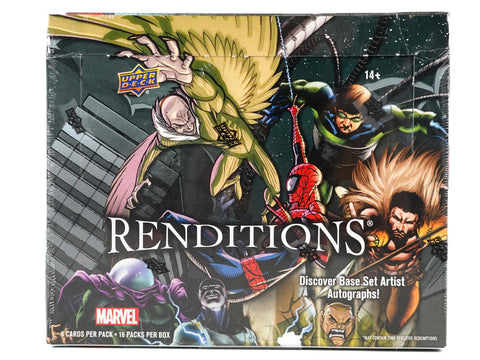 Marvel Renditions Spider-Man Hobby Box (Upper Deck 2024)