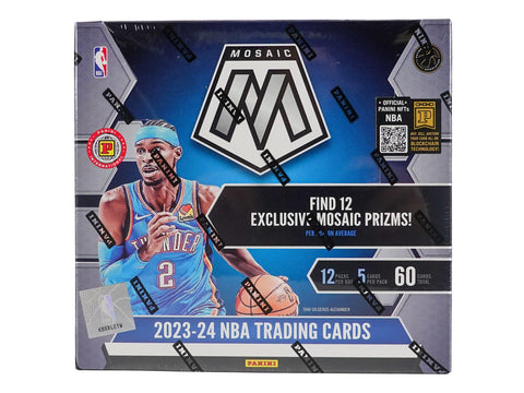 2023/24 Panini Mosaic Basketball International Hobby