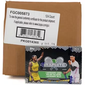 2024 Topps Graphite Tennis Hobby Box