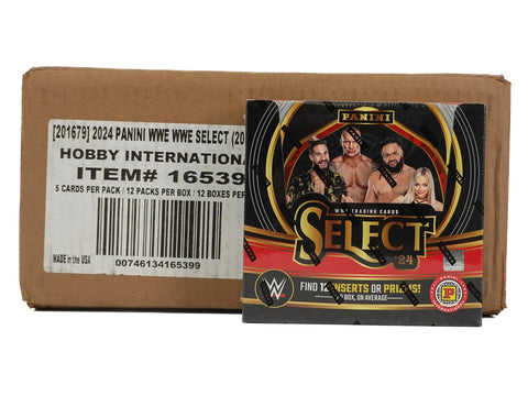 2024 Panini Select WWE Wrestling International Hobby