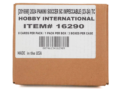 2023/24 Panini Impeccable Soccer International Hobby