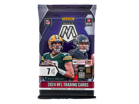 2024 Panini Mosaic Football Mega (Reactive Blue Parallels!)