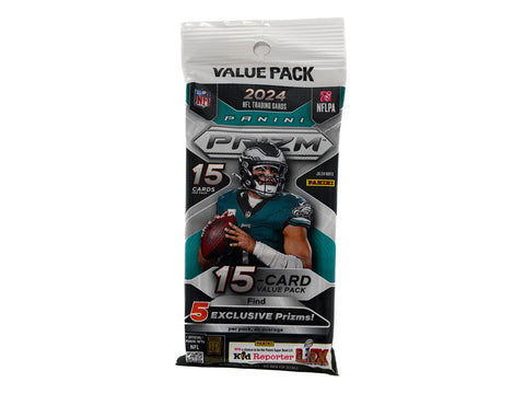 2024 Panini Prizm Football Jumbo Value 12-Pack