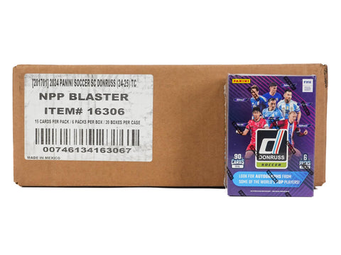 2024/25 Panini Donruss Soccer 6-Pack Blaster (Blue Cubic Parallels!)