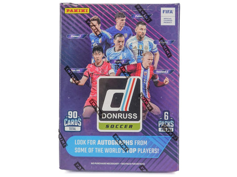 2024/25 Panini Donruss Soccer 6-Pack Blaster (Blue Cubic Parallels!)