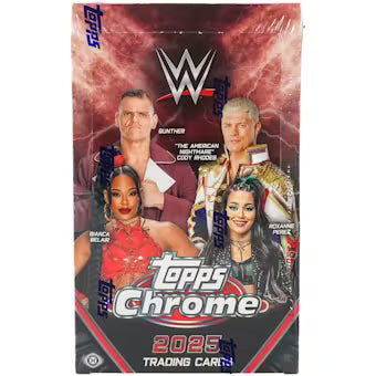 2025 Topps Chrome WWE Wrestling Hobby