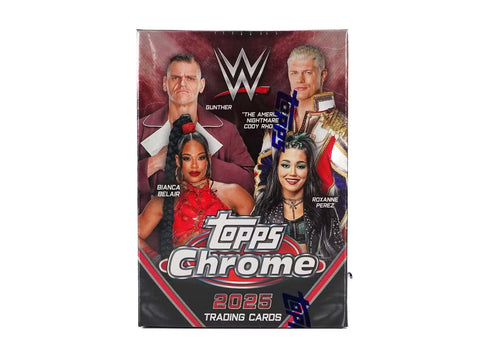 2025 Topps Chrome WWE Wrestling 7-Pack Blaster