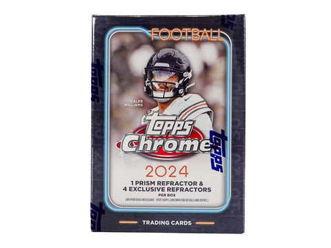 2024 Topps Chrome Football 7-Pack Blaster