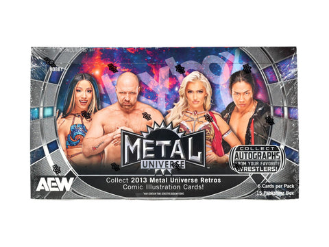 2025 Upper Deck AEW Skybox Metal Universe Wrestling Hobby