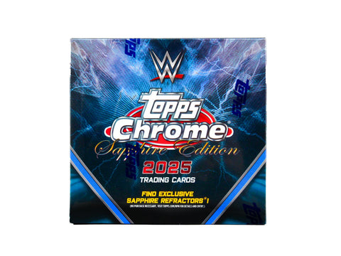 2025 Topps Chrome WWE Sapphire Edition Wrestling Hobby