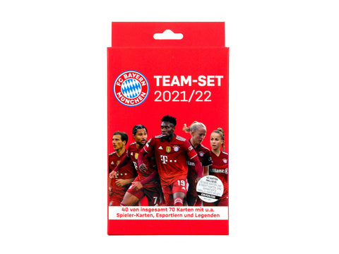 2021/22 Topps FC Bayern Munchen Soccer Official Team Set