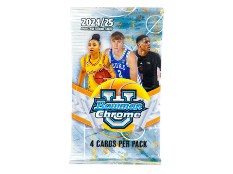 2024/25 Bowman University Chrome Basketball 7-Pack Blaster