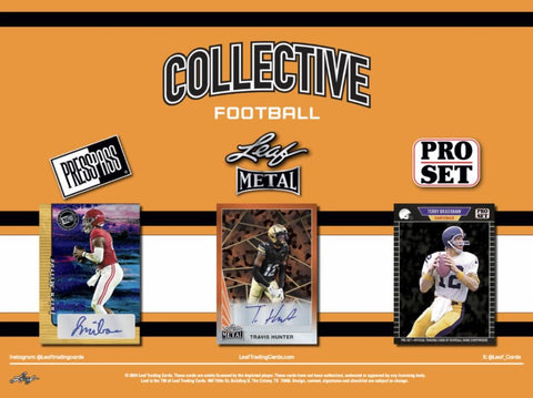 2024 Leaf Collective Football Hobby
