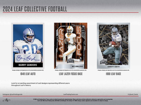 2024 Leaf Collective Football Hobby
