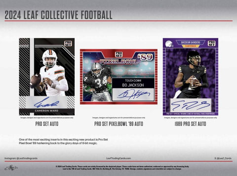 2024 Leaf Collective Football Hobby