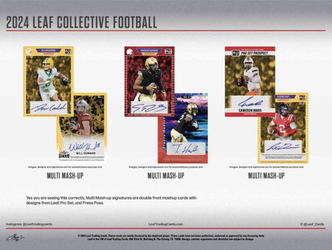 2024 Leaf Collective Football Hobby