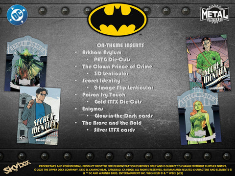 Batman Skybox Metal Universe Hobby (Upper Deck 2025)