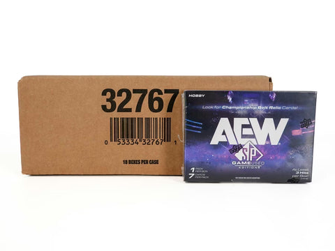 2025 Upper Deck AEW SP Game Used Wrestling Hobby