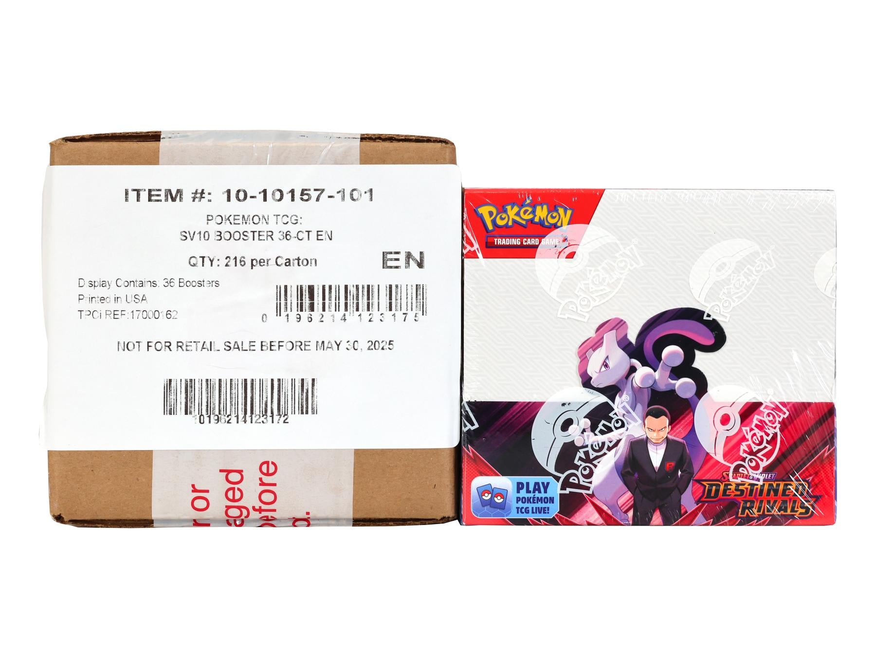 Pokemon Scarlet & Violet: Destined Rivals Booster – Card Culture by Lewis Hamilton