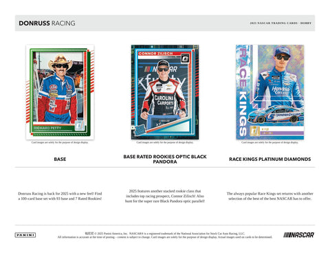 2025 Panini Donruss Racing Hobby