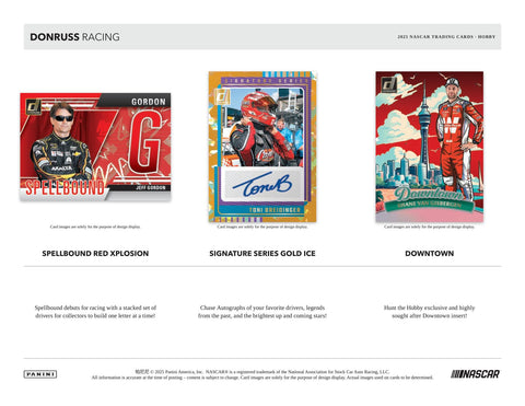 2025 Panini Donruss Racing Hobby
