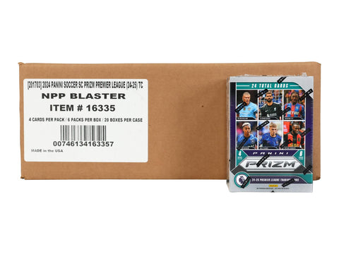 2024/25 Panini Prizm Premier League EPL Soccer 6-Pack Blaster (Pink Mosaic Prizms!)
