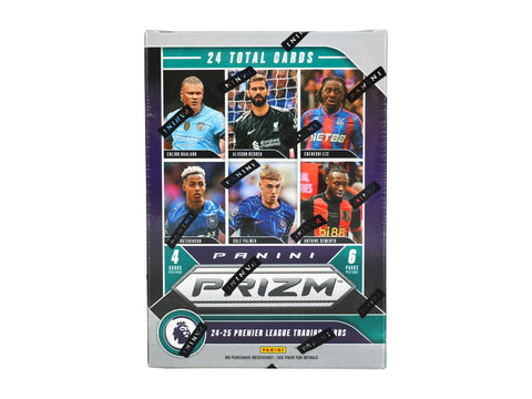 2024/25 Panini Prizm Premier League EPL Soccer 6-Pack Blaster (Pink Mosaic Prizms!)