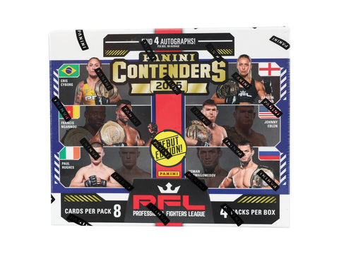 2025 Panini Contenders Professional Fighters League PFL Hobby