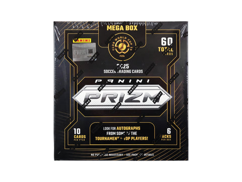 2025 Panini Prizm FIFA Club World Cup Soccer Mega