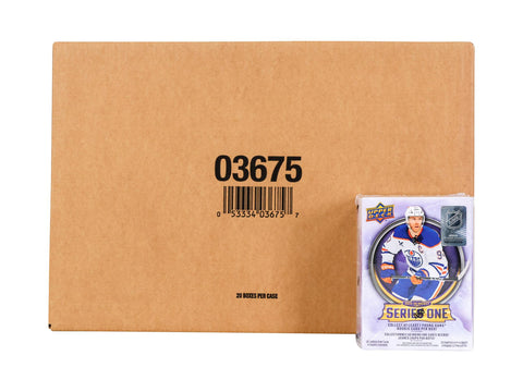 2025/26 Upper Deck Series 1 Hockey 4-Pack Blaster