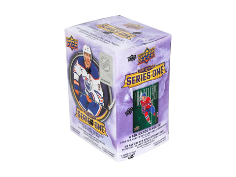 2025/26 Upper Deck Series 1 Hockey 4-Pack Blaster