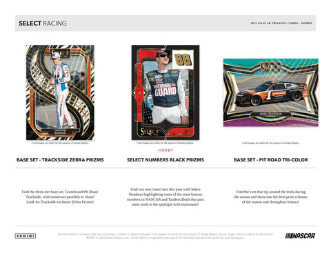 2025 Panini Select NASCAR Racing Hobby
