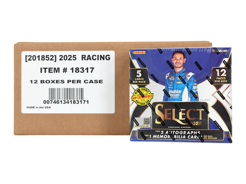 2025 Panini Select NASCAR Racing Hobby