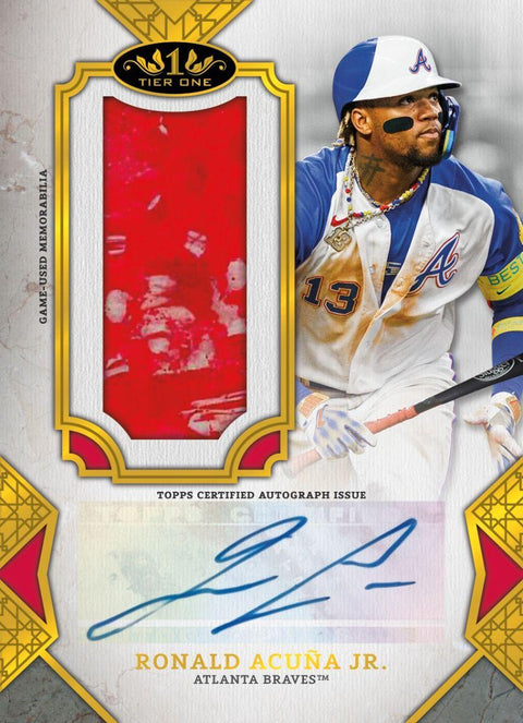 2024 Topps Tier One Baseball Hobby