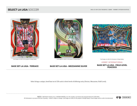 2024/25 Panini Select La Liga Soccer International Hobby