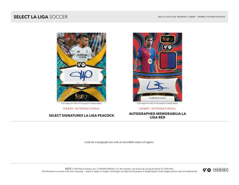 2024/25 Panini Select La Liga Soccer International Hobby